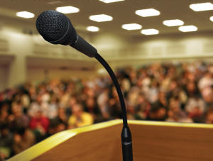 speaking in public
